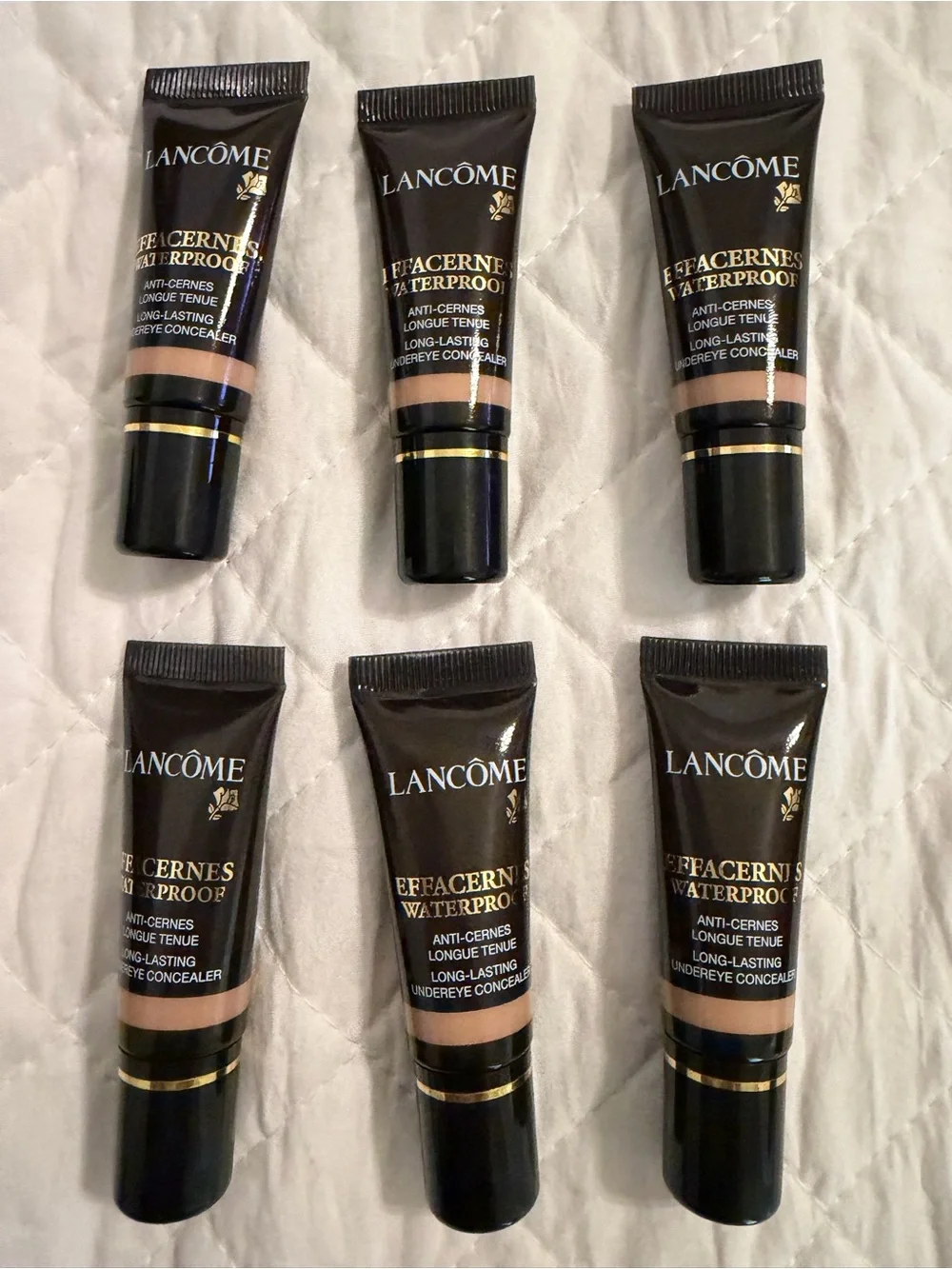 Effacernes Waterproof Undereye Concealer - DORE (Set of 6) NEW Travel Size